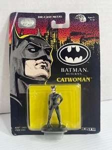 Vintage 1992 Batman Returns Die-Cast Metal Catwoman Figure - By ERTL - Picture 1 of 6