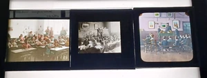3x antike magische Laternenfolien aus Glas - Schule Klassenzimmer Bildung Lernen - Bild 1 von 4