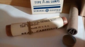 1 GE General Electric A-H6 Capillary Electric ARC vapor Lamp bulb NOS!! USA - Picture 1 of 2