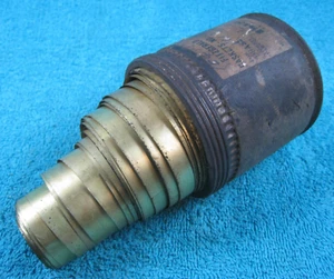 Antiguo culata de cuña de latón Fitzgerald NOS para juntas años 20 1930 2,5" x 0,001" - Imagen 1 de 4