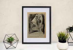 Pablo Picasso, Orig. Hand-Signed Print - COA, $3,500 Appraisal - Picture 1 of 12