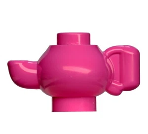 NEW LEGO - Figure Accessory - Kitchen - Teapot Pink Dark x1 - 41119 41336 43182 - Picture 1 of 1