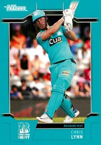 2020 2021 BRISBANE HEAT BBL Cricket Card CHRIS LYNN Traders - Picture 1 of 2
