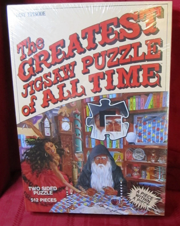 First Episode The Greatest Jigsaw Puzzle of All Time 1989 Buffalo Games 2 Sided