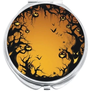 Scary Night Halloween Compact with Mirrors - Perfect for your Pocket or Purse - Picture 1 of 2