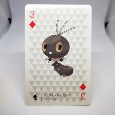 Scatterbug 3 DIA Pokemon trump playing card Y YVELTAL Back Nintendo JAPAN - Image 1 of 4
