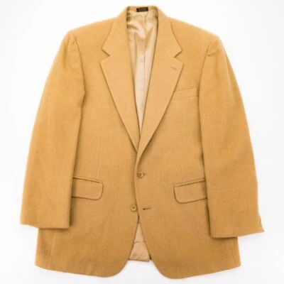 ROBERT STOCK abrigo deportivo clásico, 100% pelo camello (aprox. 42 L) Foto 1 de 4