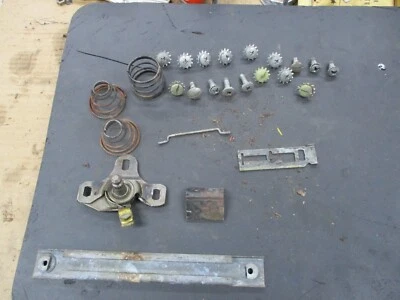1949 CADILLAC Series 62 Sedan Right Rear Door Misc Hardware lot 25 pieces - Image 1 of 3