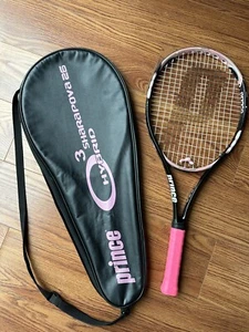 Raqueta de tenis y bolsa de raqueta Prince Hybrid O3 Sharapova 26+ Mid Plus 100 nuevo agarre - Imagen 1 de 11