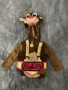 TU Clothing Reindeer Christmas Rudolph Fancy Dress Costume Toddler 1-3y - Picture 1 of 3