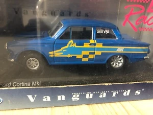 Ford Cortina MkI John Woolfe Racing Blu - VANGUARDS 1:43 - Picture 1 of 1