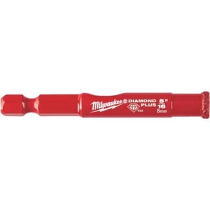 (1)-Milwaukee 5/16" x 2-1/8" L. Heavy-Duty Diamond Plus Glass & Tile Drill Bit - Picture 1 of 1