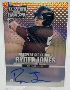 2013 Panini Prizm Perennial Draft Picks #44 Ryder Jones Prospect Signatures - Picture 1 of 2