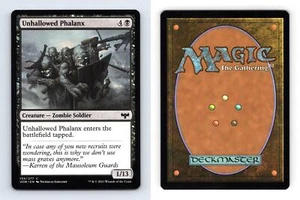 Unhallowed Phalanx #135/277 MTG Innistrad Crimson Vow Common 2021 TCG Card - Picture 1 of 1