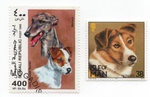 JACK RUSSELL TERRIER SAMMLUNG ALTER HUNDE BRIEFMARKEN VERSCHIEDENE LÄNDER - Bild 1 von 1