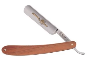 ROBERT KLAAS HANDGEFERTIGTES KOHLENSTOFFSTAHL 5/8" RASIERMESSER / PFLAUMENHOLZGRIFF - Bild 1 von 1