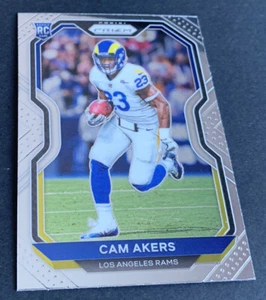 Cam Akers RC 2020 Panini Prizm Base Rookie # 376 Los Angeles LA Rams NFL - Picture 1 of 7