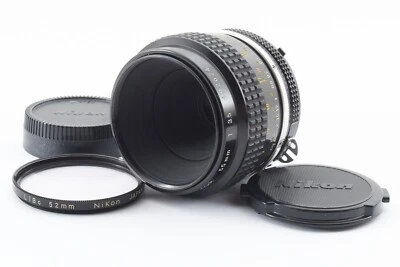 🚀🎁《MINT》Nikon Ai Converted Micro Nikkor 55mm F/3.5 MF Macro Lens From JAPAN✈✈✈ - Image 1 of 4