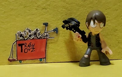 FIGURA DE VINILO FUNKO MYSTERY MINI AMC THE WALKING DEAD BLOODY DARYL DIXON SERIE 3 Foto 1 de 4