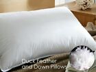 Duck Feather Pillows Pillow Extra Filled Hotel Quality PACK of 1,2