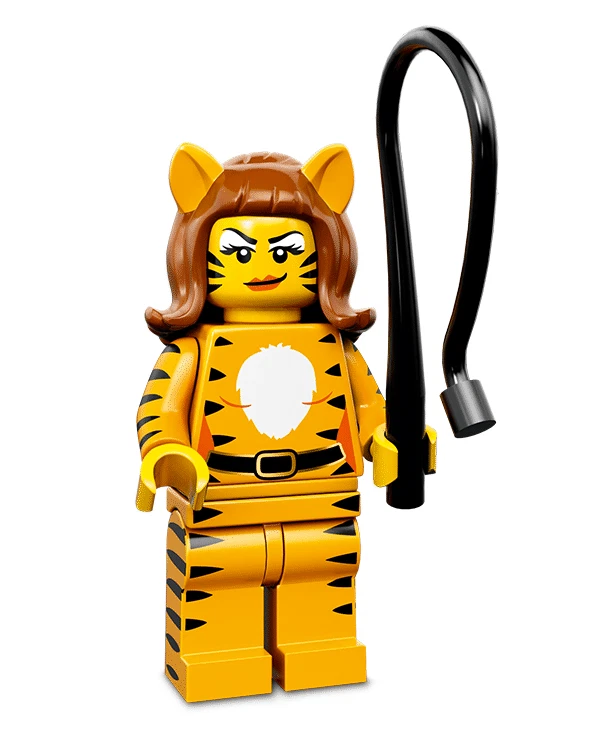 乐高老虎女迷你人偶 71010 怪物系列 14 全新未拆封 — 第 1/1 张图片