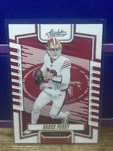 2023 Panini Absolute - #18 Brock Purdy - Picture 1 of 2