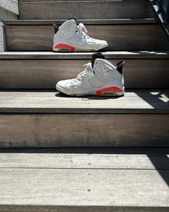 Nike Air Jordan 6 Retro Infrared Pack White Size 11.5 - Picture 1 of 11