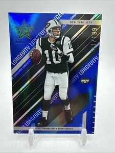2004 Leaf Rookies and Stars Longevity Sapphire #63 Chad Pennington /199 - Picture 1 of 2