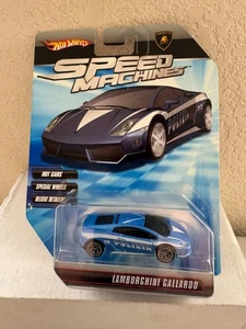 2009 Hot Wheels Speed Machines Lamborghini Gallardo Polizia D92 - Picture 1 of 1