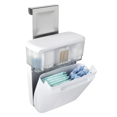 DoorStash Organizador de Artículos de Aseo, Organizador de Puerta de Armario de Baño Colgante con 3... Foto 1 de 4