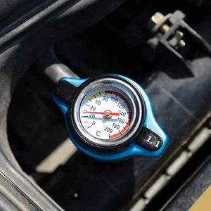 Thermo Thermostatic Radiator Cap Cover With Water Temperature Gauge 2BB - Picture 1 of 6