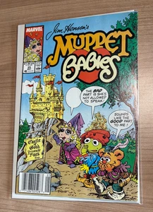 Muppet Babys #25 Marvel Star Comics NEWSSTAND vorletzte Ausgabe Sehr guter Erhaltungszustand + Henson - Bild 1 von 2