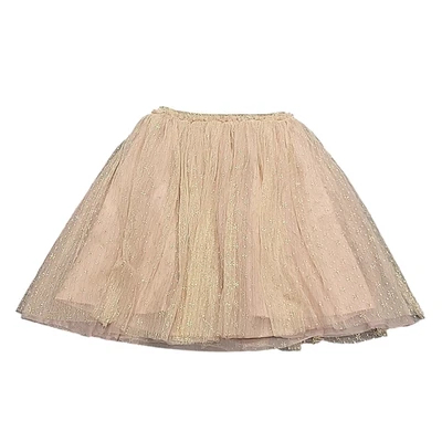 Falda elegante de vacaciones para niñas - Cat & Jack bordado dorado talla mediana 8 Foto 1 de 4