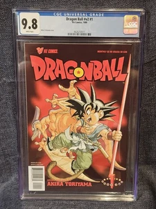 Dragon Ball Part 2 #1 1st Print CGC 9.8 White Pages Viz Comics 1999 VERY LOW POP - Picture 1 of 2