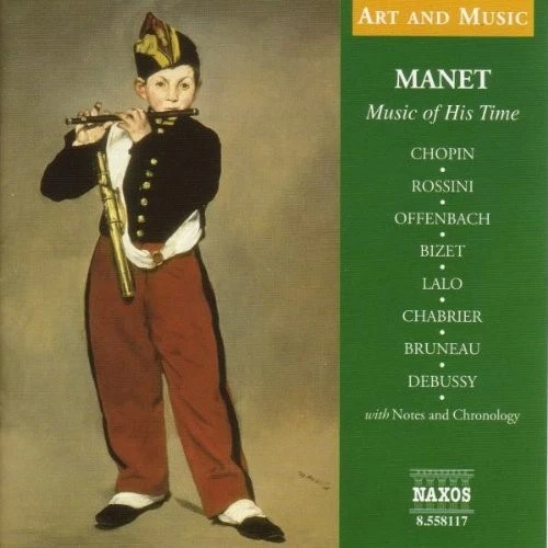 VARIOUS Manet: Music of His Time (Cd + Book) (CD) Special Edition - Image 1 of 1
