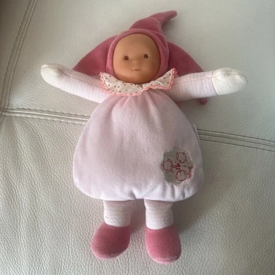 Doudou Hochet Corolle Poupée Chiffon Rose - 2013 - Photo 1/3