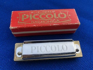 Armónica vintage M.Hohner PICCOLO HECHA en Alemania - Imagen 1 de 11