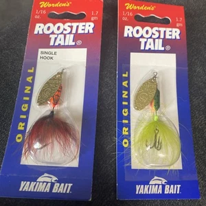 Yakima Bait Worden's Original Rooster Tail 1/16 Oz. 206 FRT & SH.206.CRA New - Picture 1 of 2