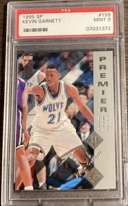 Kevin Garnett 1995-96 SP Premier Prospects Rookie #159 PSA 9 Timberwolves HOF - Picture 1 of 2