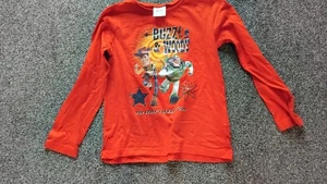 Boys Red Toy Story T-Shirt Age 8 - Picture 1 of 1