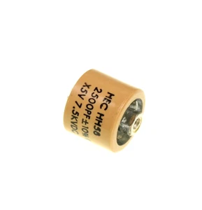2500pF 7500V Ceramic Transmitting Doorknob Capacitor 7.5KV DC .0025uF HH58V252KA - Picture 1 of 1