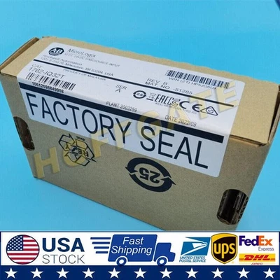 NEW Allen-Bradley 1762-IQ32T MicroLogix 32 Point 24VDC Input Module US Free Tax - Image 1 of 4