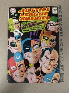 Justice League of America #61 (DC Comics March 1968) - Picture 1 of 7