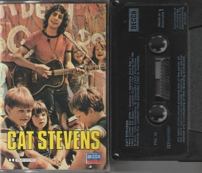Cat Stevens – Cat Stevens Self-Titled Cassette Tape - Image 1 of 2