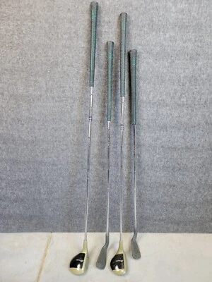 Austads Jr Junior Senator Golf Clubs 2 Irons 7 & 9 and 2 Drivers 1 & 3 - Image 1 of 4