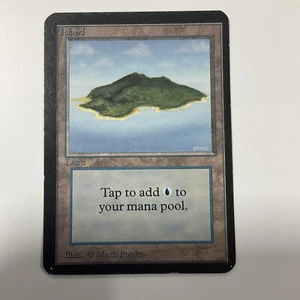 Magic The Gathering B Magic The Gathering LP Alpha Island ligeramente jugado Magic The Gathering - Imagen 1 de 2