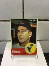 1963 Topps Jim Umbricht Houston Colt .45s #99