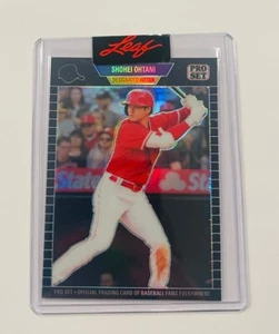 SHOHEI OHTANI 2023 Leaf Pro Set BLACK Metal #/49 LOS ANGELES DODGERS/ANGELS - Picture 1 of 1