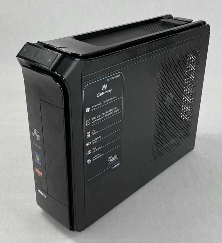 Gateway SX2370-US10P SFF AMD A6-3620 2.20GHz 6GB RAM No HDD No OS - Image 1 of 4