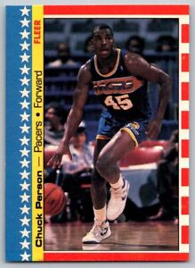 1987 Fleer #10 Chuck Person    Indiana Pacers